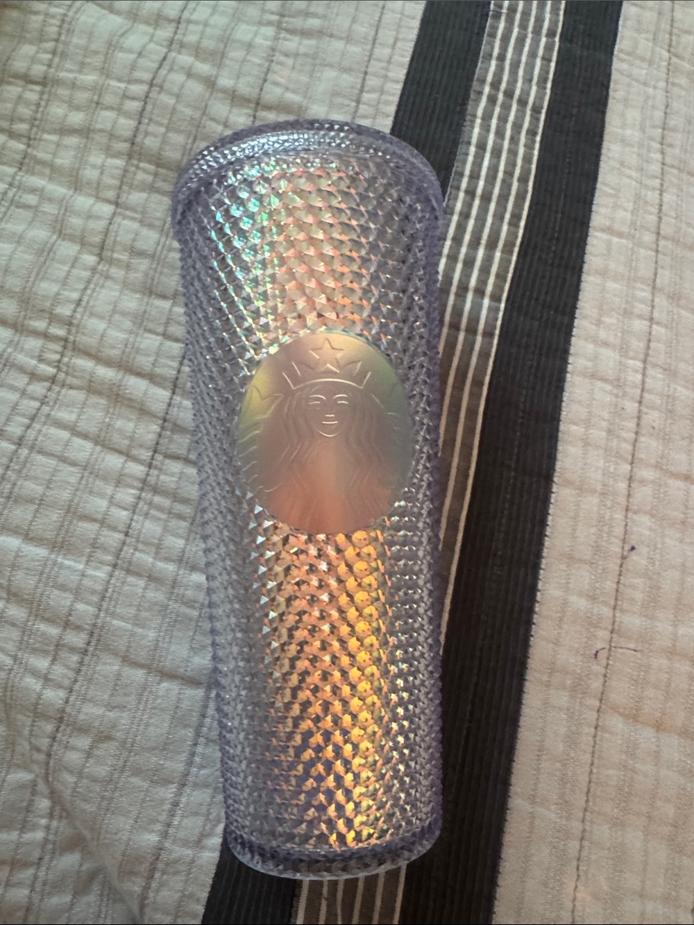 Starbucks Iridescent Lavender Studded Tumbler